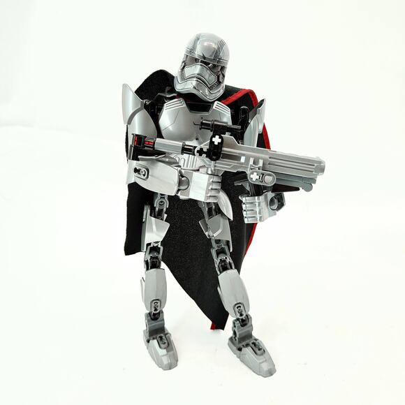 Star Wars Lego Buildable Figures Lot Luke Skywalker, Guard, Captain Phasma, Cody - Picture 8 of 11